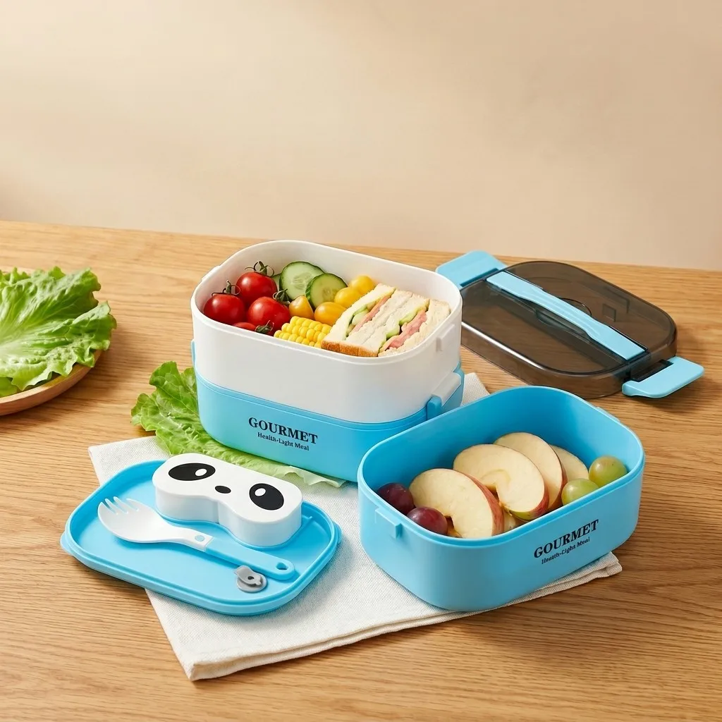 Meal Prep Or Prep Meal - Mikrodalgada Kullanılabilen Bento Öğle Yemeği Kutusu,