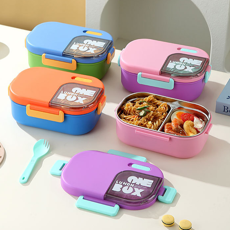 Meal Prep Bowl - 304 Paslanmaz Çelik Bölmeli Bento Kutusu