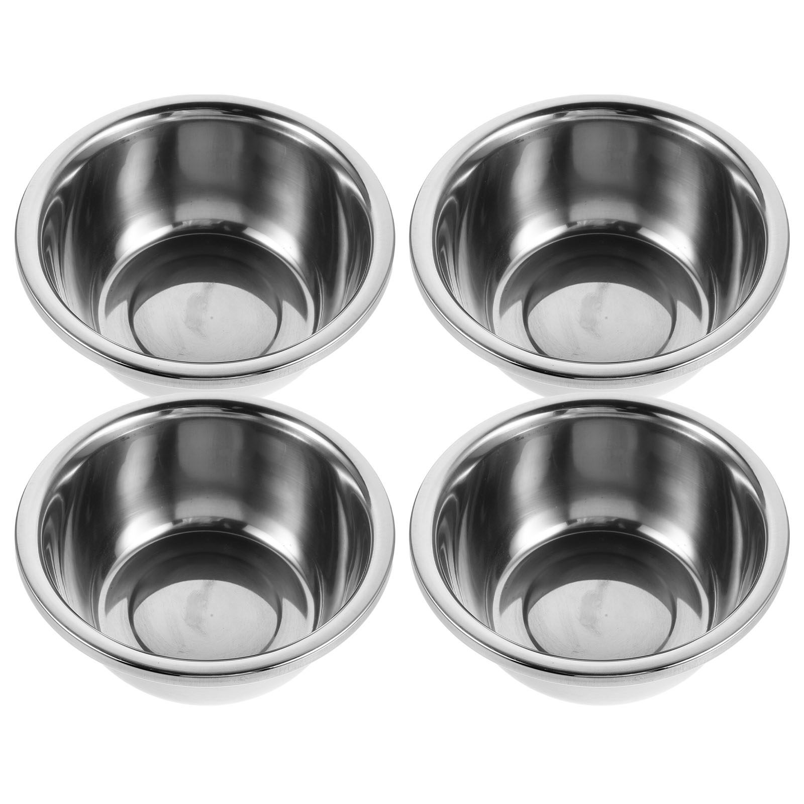 Meal Prep Bowl - 4 Adet Paslanmaz Çelik Karıştırma Kabı,