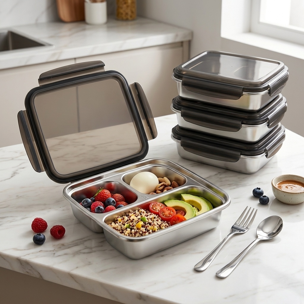 Büyük Kapasiteli, Kapaklı, Mik - Meal Prep Bowl incelemesi ve fiyatı