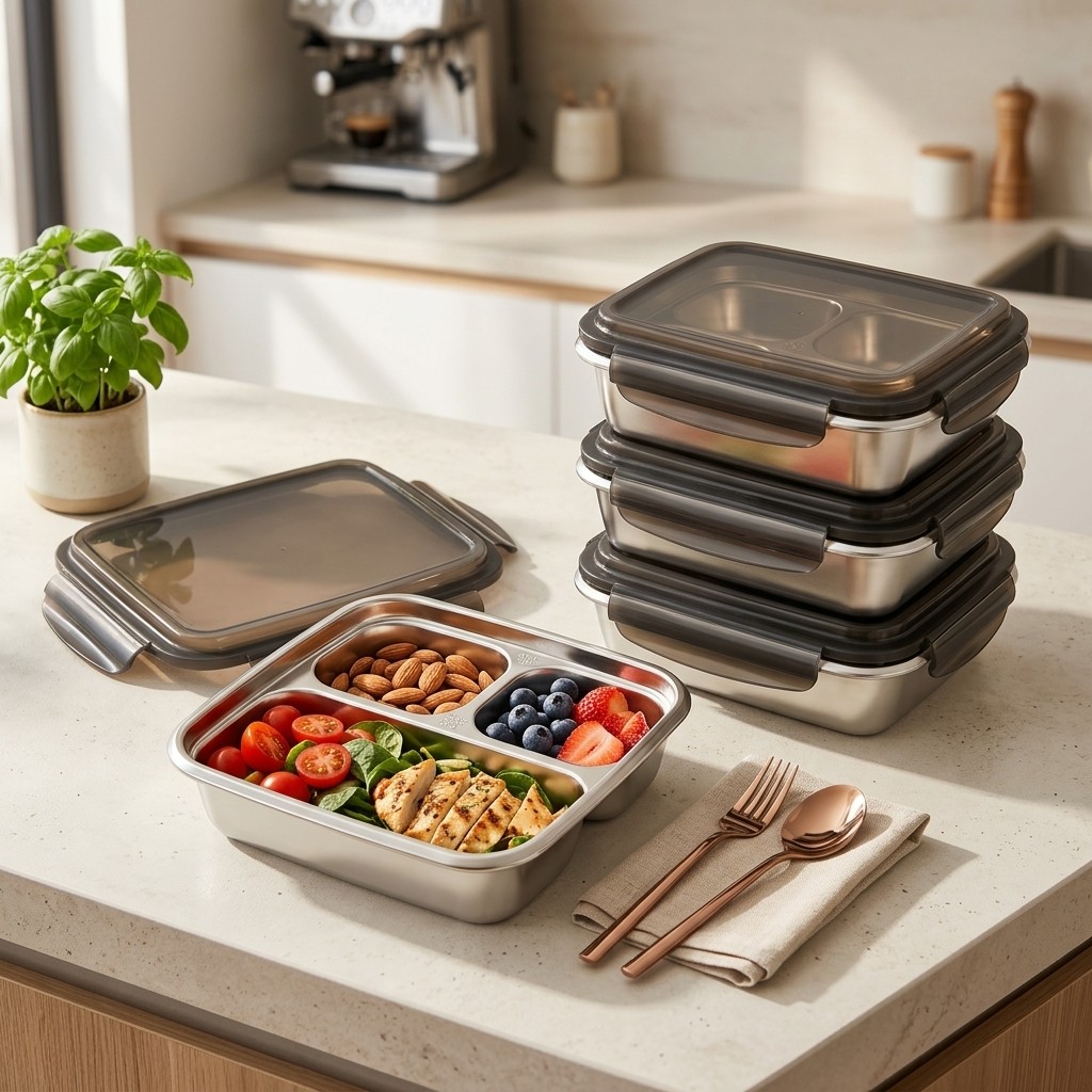 Büyük Kapasiteli, Kapaklı, Mik - Meal Prep Bowl incelemesi ve fiyatı