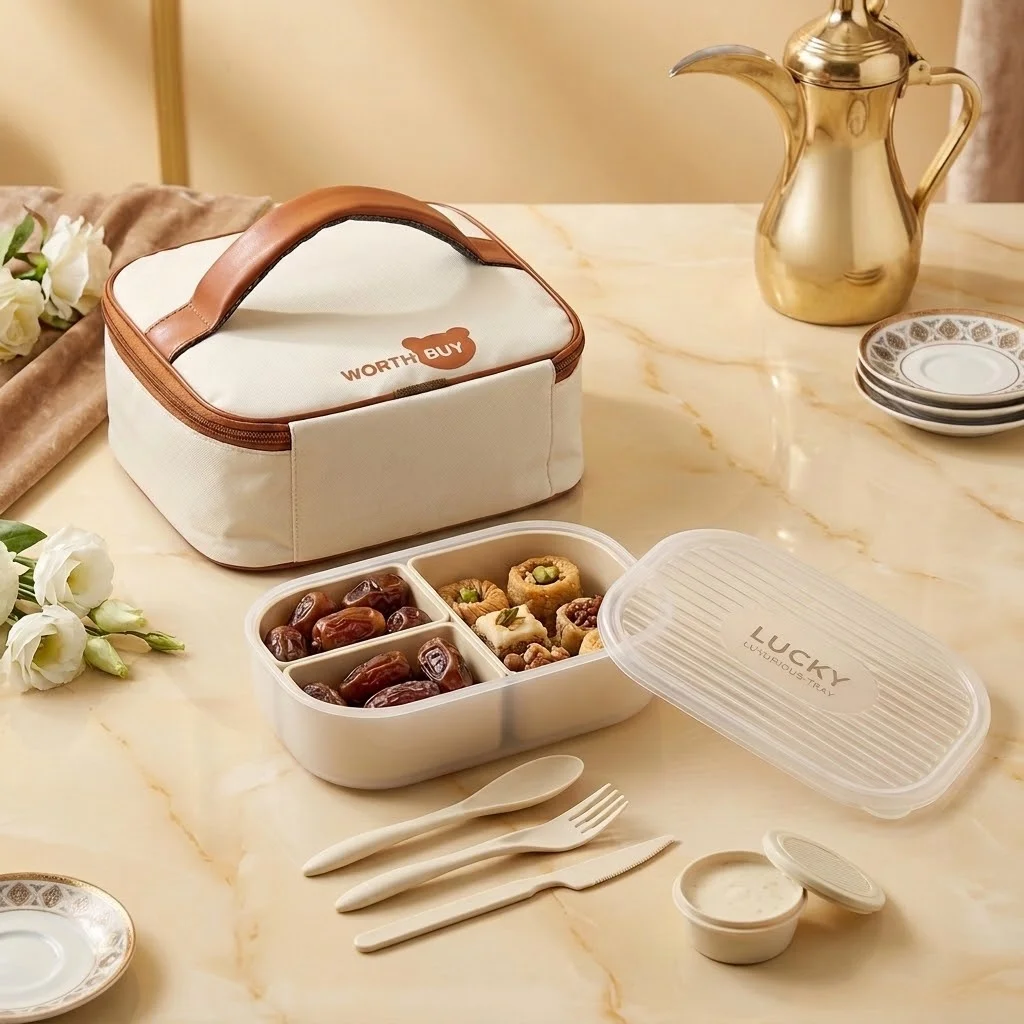 3 Bölmeli Plastik Bento Öğle Y - Meal Prep Or Prep Meal incelemesi ve fiyatı