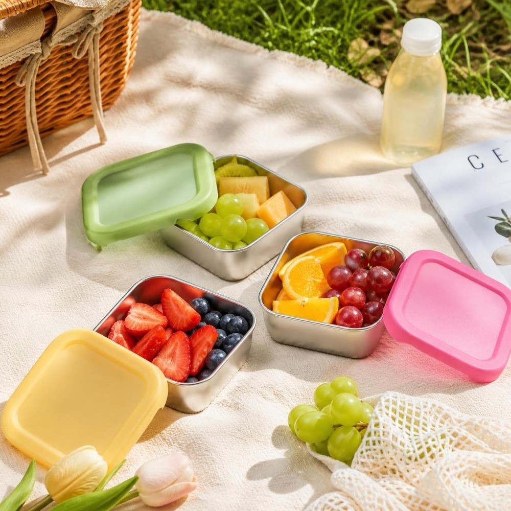 Silikon Kapaklı Paslanmaz Çeli - Meal Prep With Rice incelemesi ve fiyatı