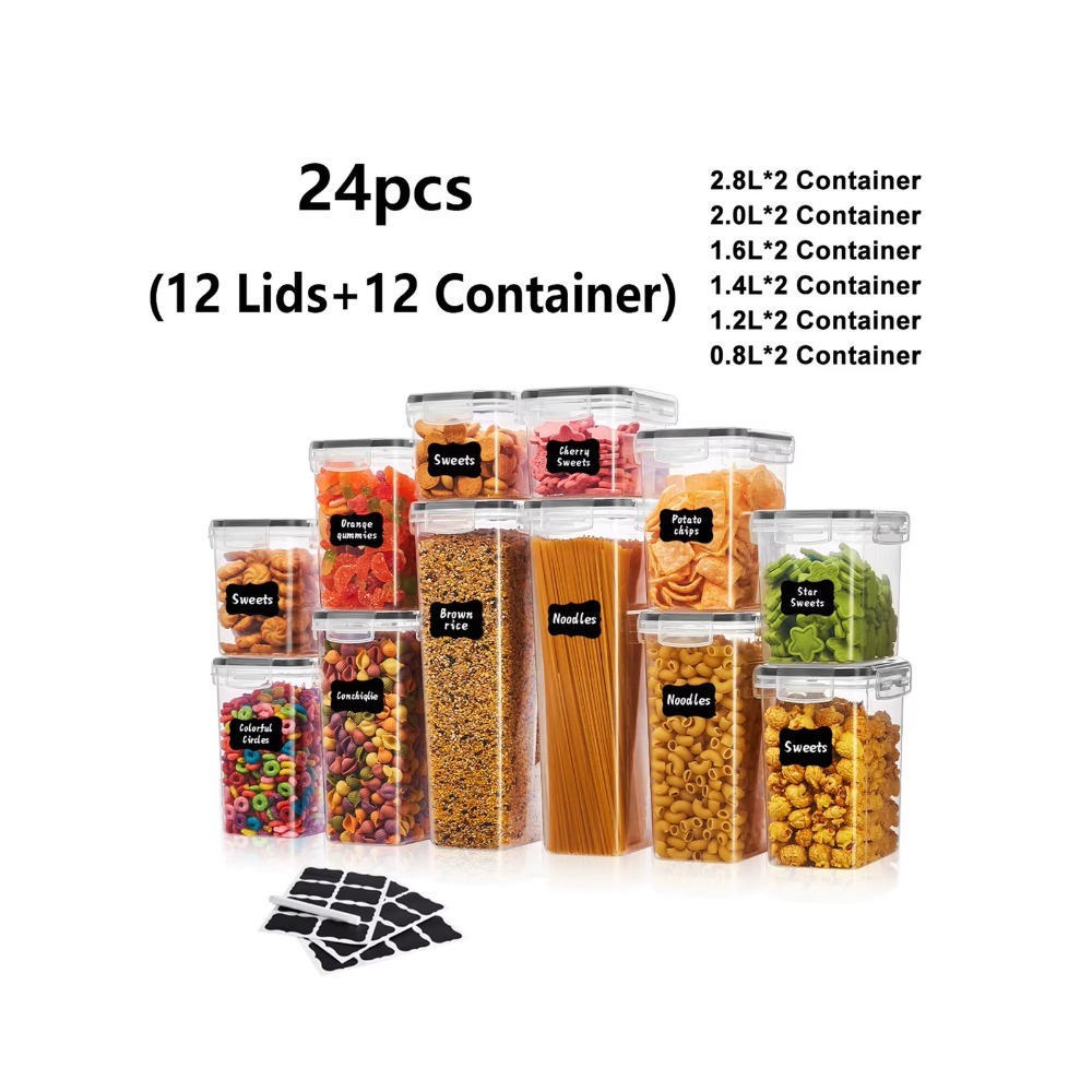 24 Adet Hava Geçirmez Kapaklı, - Meal Prep With Rice incelemesi ve fiyatı
