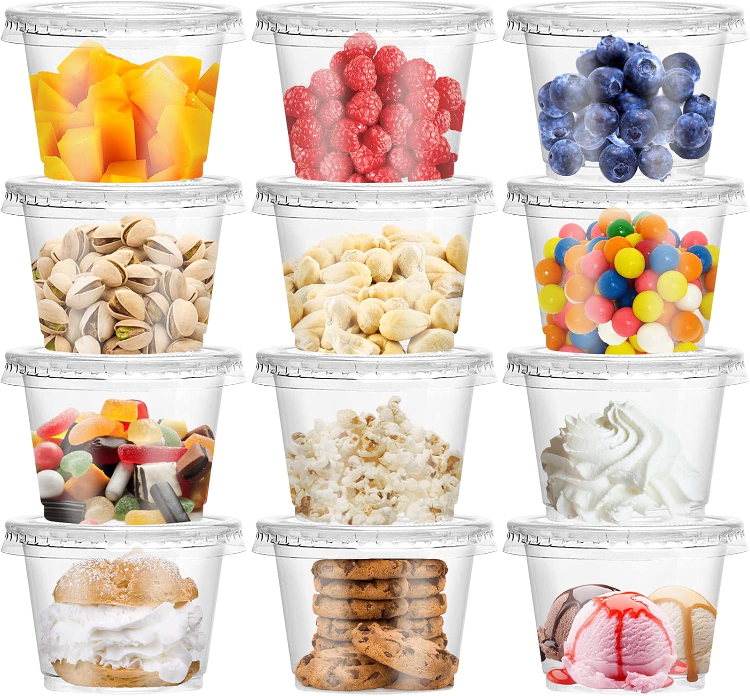 8/10OZ Plastik Parfe Bardaklar - Sauce Dipping Cup incelemesi ve fiyatı